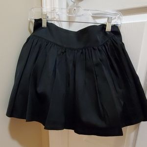 black skirt